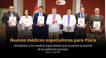 ¡Nuevos Especialistas!